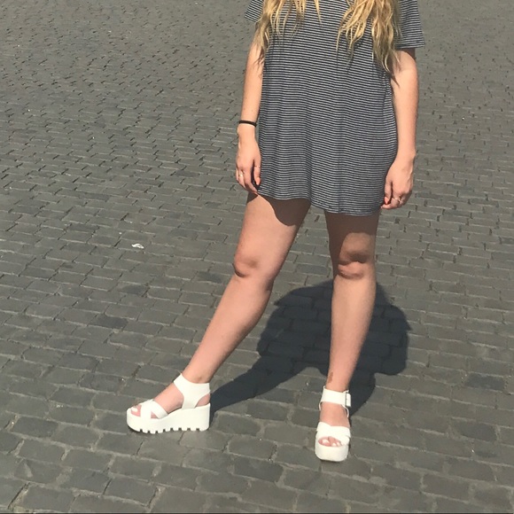 Urban Outfitters Shoes - white platforms